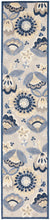 Load image into Gallery viewer, Nourison Aloha 2&#39; x 12&#39; Area Rug ALH17 Blue/Grey
