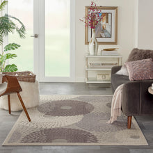 Load image into Gallery viewer, Nourison Graphic Illusions GIL04 Grey 5&#39;x8&#39; Area Rug GIL04 Grey
