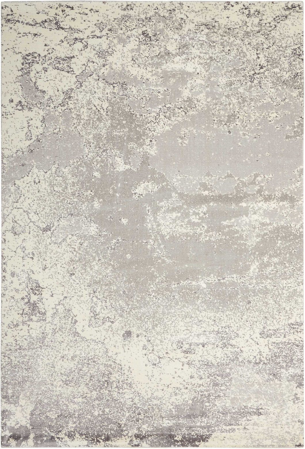 Nourison Twilight TWI06 Grey 12'x15' Oversized Rug TWI06 Bone