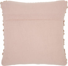 Load image into Gallery viewer, Mina Victory Life Styles Blush Woven Stripes Throw Pillow DC827 20&quot; x 20&quot;
