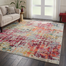 Load image into Gallery viewer, Nourison Celestial CES13 Multicolor 8&#39;x11&#39; Oversized Rug CES13 Pink/Multicolor
