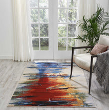 Load image into Gallery viewer, Nourison Chroma CRM05 Multicolor 4&#39;x6&#39; Area Rug CRM05 Crimson Tide
