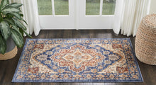 Load image into Gallery viewer, Nourison Lagos LAG01 Blue Multicolor 3&#39;x5&#39; Area Rug LAG01 Blue
