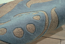 Load image into Gallery viewer, Nourison Contour CON09 Grey 5&#39;x8&#39; Area Rug CON09 Silver
