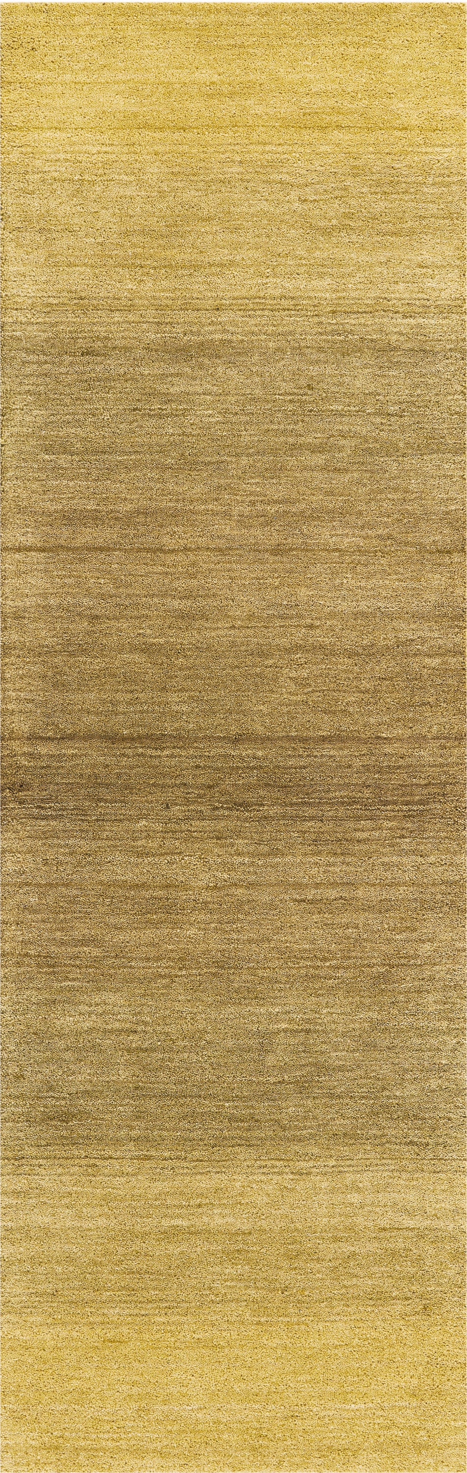 Calvin Klein Linear Glow GLO01 Green 8' Runner Hallway Rug GLO01 Verbena