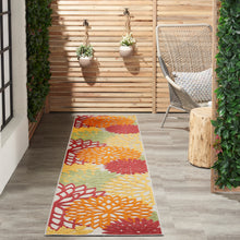 Load image into Gallery viewer, Nourison Aloha 2&#39; x 12&#39; Area Rug ALH05 Red Multi Colored
