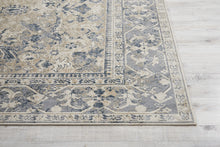 Load image into Gallery viewer, kathy ireland Home Malta MAI05 Blue and Ivory 5&#39;x8&#39; Area Rug MAI05 Ivory/Blue
