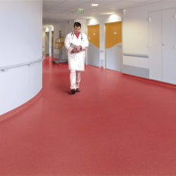 Armstrong Commercial Sheet Vinyl - Red