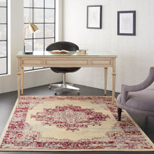 Load image into Gallery viewer, Nourison Grafix GRF14 6&#39;x9&#39; Red and White Area Rug
