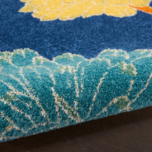 Load image into Gallery viewer, Nourison Allur 8&#39; x 10&#39; Navy Multicolor Area Rug ALR06 Navy Multicolor
