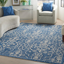 Load image into Gallery viewer, Nourison Country Side 6&#39; x 9&#39; Area Rug CTR04 Denim
