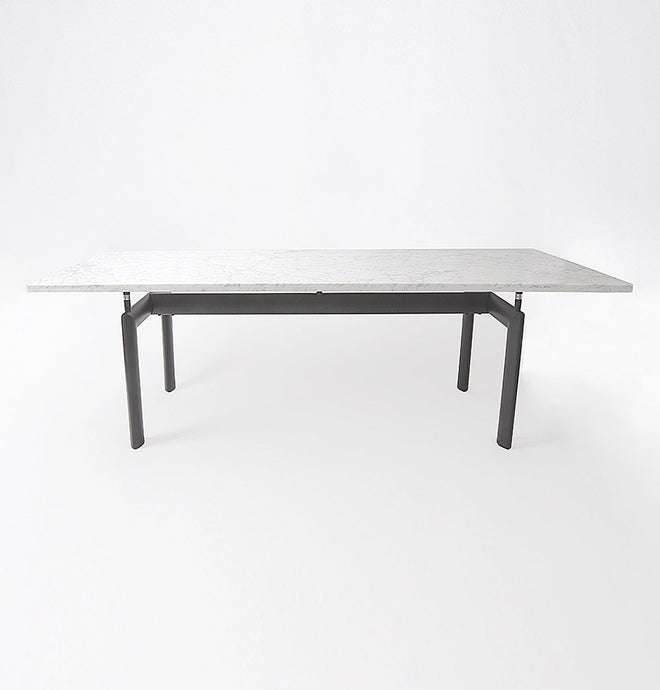 White Marble Dining Table - Roland Dining Table - Marble Top