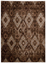 Load image into Gallery viewer, Nourison Karma KRM02 Brown 5&#39;x7&#39; Area Rug KRM02 Chocolate
