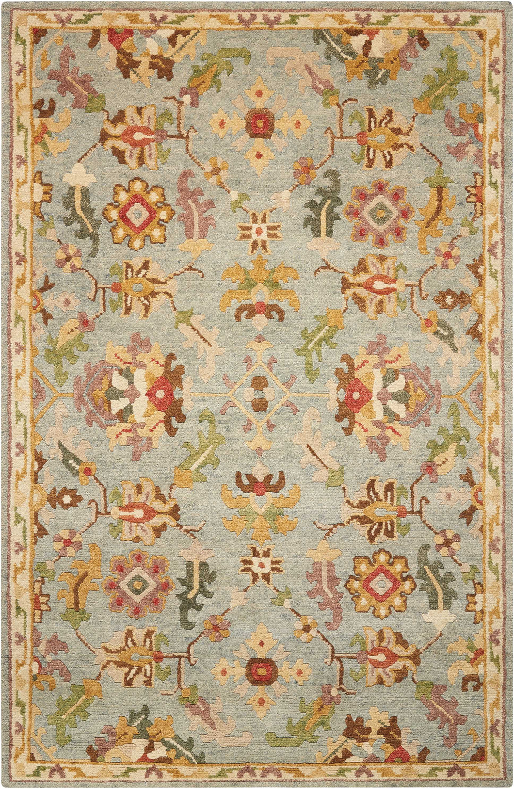 Nourison Tahoe TA13 Green 8'x10' Rug TA13 Seaglass