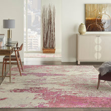 Load image into Gallery viewer, Nourison Celestial 8&#39; x 11&#39; Area Rug CES02 Ivory/Pink
