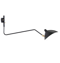 Load image into Gallery viewer, Sergio One Curved Arm Sconce Wall Lamp - GFURN
