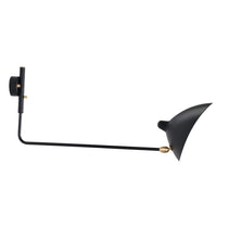 Load image into Gallery viewer, Sergio One Straight Arm Sconce Wall Lamp - GFURN
