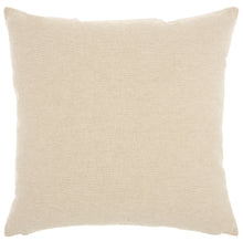 Load image into Gallery viewer, Mina Victory Natural Leather Hide Ombre Bead Waves Grey Silver Throw Pillow PN754 18&quot;X18&quot;
