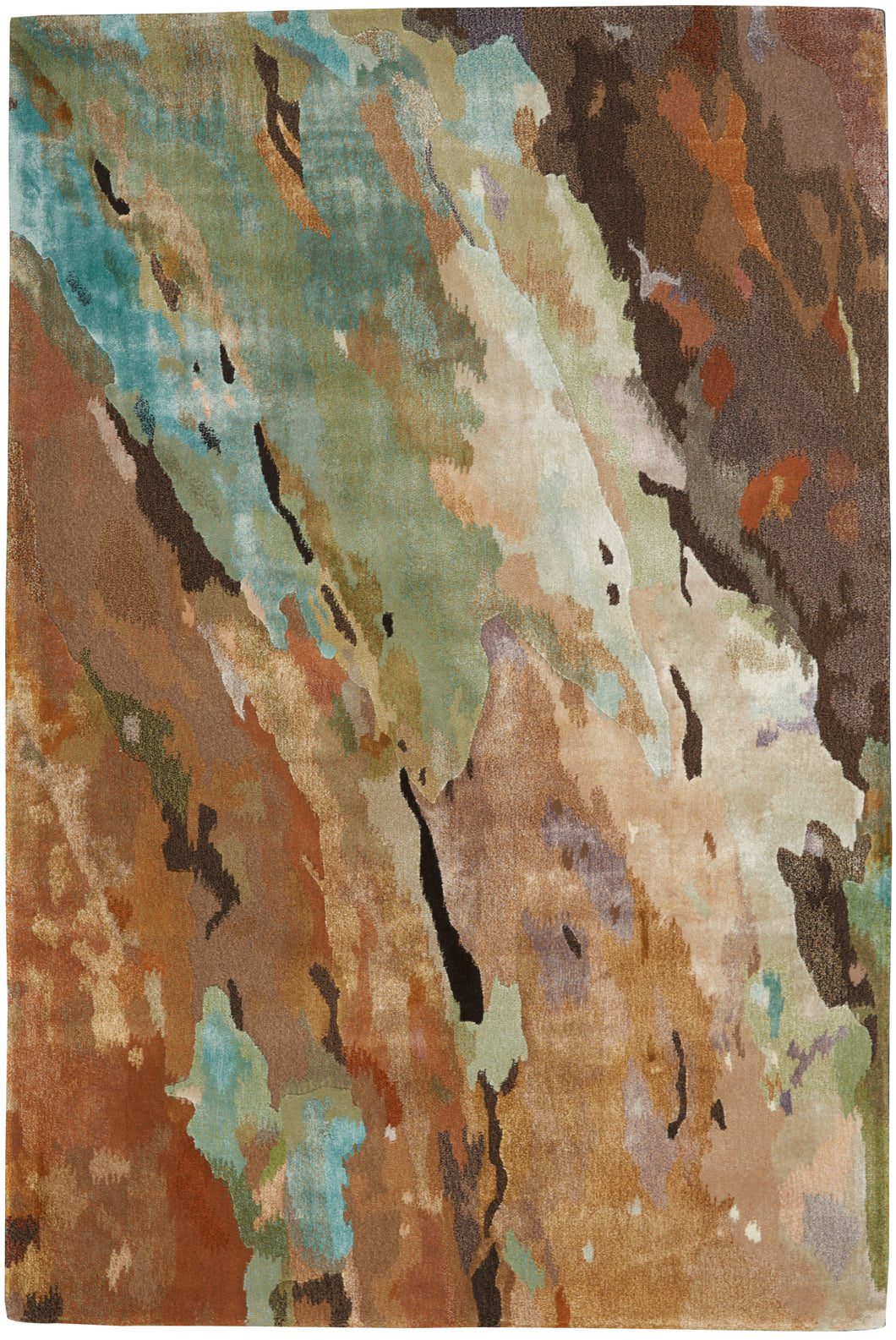 Nourison Prismatic 4'x6' Multicolor Abstract Area Rug PRS09 Multicolor