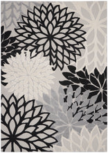 Load image into Gallery viewer, Nourison Aloha 8&#39; x 11&#39; Area Rug ALH05 Black White
