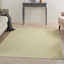 Load image into Gallery viewer, Nourison Courtyard 4&#39;x6&#39; Ivory Green Area Rug COU01 Ivory Green
