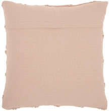 Load image into Gallery viewer, Kathy Ireland Pillow Pin Tuck Blush Throw Pillow AA242 - Throw 18&quot;X18&quot;
