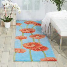 Load image into Gallery viewer, Nourison Contour CON79 Blue 8&#39; Runner Hallway Rug CON79 Blue
