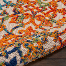 Load image into Gallery viewer, Nourison Aloha ALH21 10&#39; Runner Multicolor Easy-care Indoor-outdoor Rug ALH21 Multicolor

