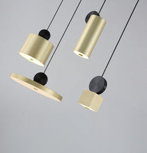 Load image into Gallery viewer, Synnove Pendant Lamp - Rectangular Canopy - Circular+Cube+Cylinder+Round - GFURN
