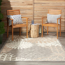 Load image into Gallery viewer, Nourison Aloha 5&#39;x8&#39; Cream Patio Area Rug ALH05 Natural
