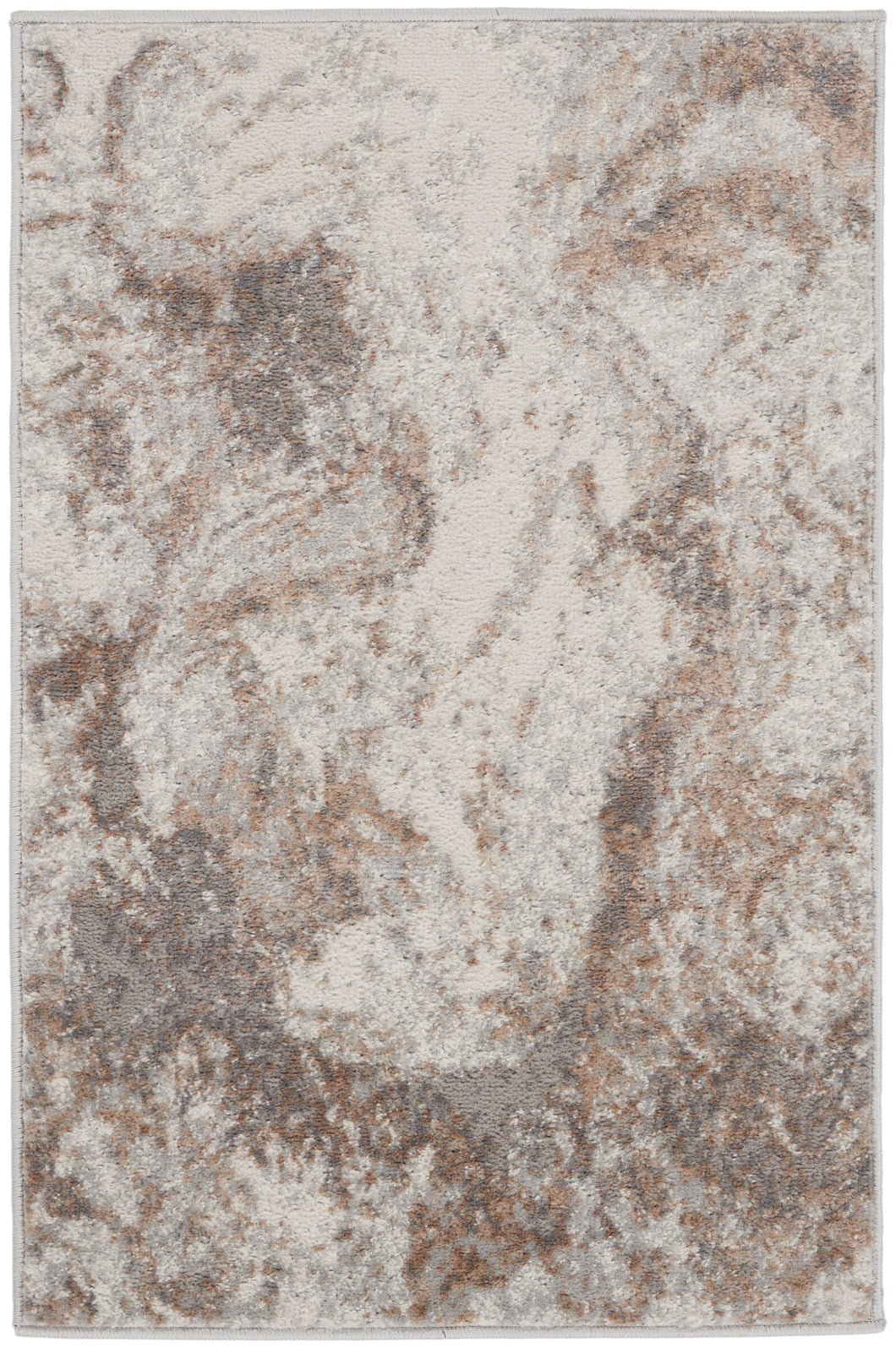 Nourison Elation 2' x 3' Area Rug ETN02 Ivory Grey