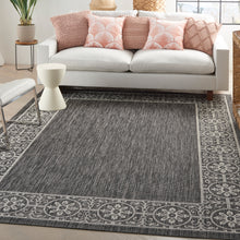 Load image into Gallery viewer, Nourison Country Side 6&#39; x 9&#39; Area Rug CTR03 Charcoal
