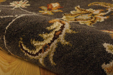 Load image into Gallery viewer, Nourison India House IH83 Black 4&#39;x6&#39; Area Rug IH83 Charcoal
