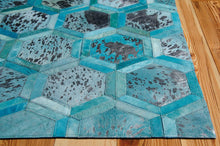 Load image into Gallery viewer, Michael Amini City Chic MA100 Green 8&#39;x10&#39; Rug MA100 Turquoise
