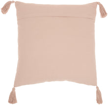 Load image into Gallery viewer, Kathy Ireland Pillow Metallic Embroidery Blush Throw Pillow AA443 20&quot;X20&quot;
