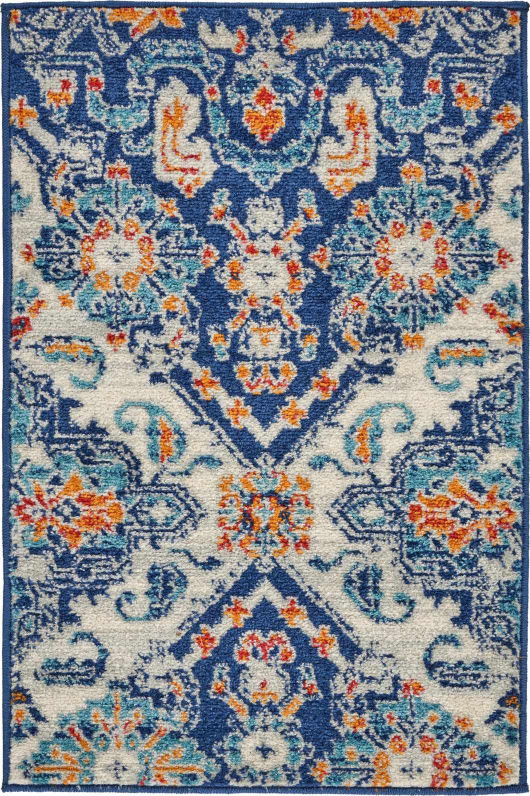 Nourison Passion 2' x 3' Area Rug PSN31 Blue/Multicolor