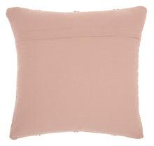 Load image into Gallery viewer, Mina Victory Life Styles Diamond Lattice Blush Throw Pillow GC101 18&quot;X18&quot;
