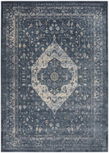 Load image into Gallery viewer, Malta by kathy ireland Home MAI11 Navy 8&#39;x11&#39; Area Rug MAI11 Navy
