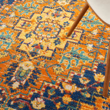 Load image into Gallery viewer, Nourison Allur 4&#39; x 6&#39; Orange Multicolor Area Rug ALR04 Orange Multicolor

