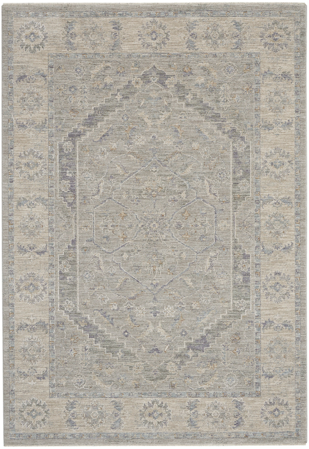 Nourison Infinite 5' X 8' Area Rug IFT02 Grey