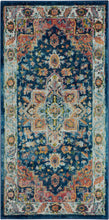 Load image into Gallery viewer, Nourison Ankara Global ANR11 Blue and Red Multicolor Persian Area Rug ANR11 Blue/Multicolor
