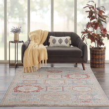 Load image into Gallery viewer, Nourison Homestead 5&#39;x8&#39; Traditional Area Rug HMS02 Blue/Multicolor
