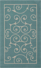 Load image into Gallery viewer, Nourison Home &amp; Garden 2&#39;x4&#39; Blue Area Rug RS019 Light Blue
