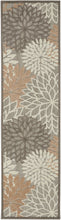 Load image into Gallery viewer, Nourison Aloha 8&#39; Runner Cream Patio Area Rug ALH05 Natural
