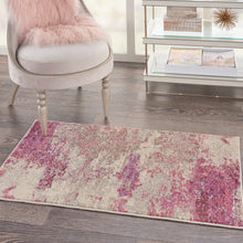 Load image into Gallery viewer, Nourison Celestial 2&#39; x 4&#39; Area Rug CES02 Ivory/Pink
