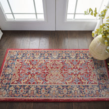 Load image into Gallery viewer, Nourison Ankara Global ANR02 Red and Blue Multicolor Persian Area Rug ANR02 Red
