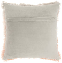 Load image into Gallery viewer, Mina Victory Illusion Rose Shag Throw Pillow TR011 20&quot; x 20&quot;
