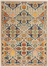 Load image into Gallery viewer, Nourison Allur 5&#39; x 7&#39; Ivory Multicolor Area Rug ALR03 Ivory Multicolor
