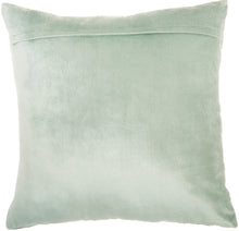 Load image into Gallery viewer, Mina Victory Sofia Beaded Stripes Celadon Throw Pillow AZ217 20&quot;X20&quot;
