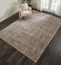 Load image into Gallery viewer, Nourison Ellora ELL02 Beige 9&#39;x12&#39; Oversized Handmade Rug ELL02 Sand
